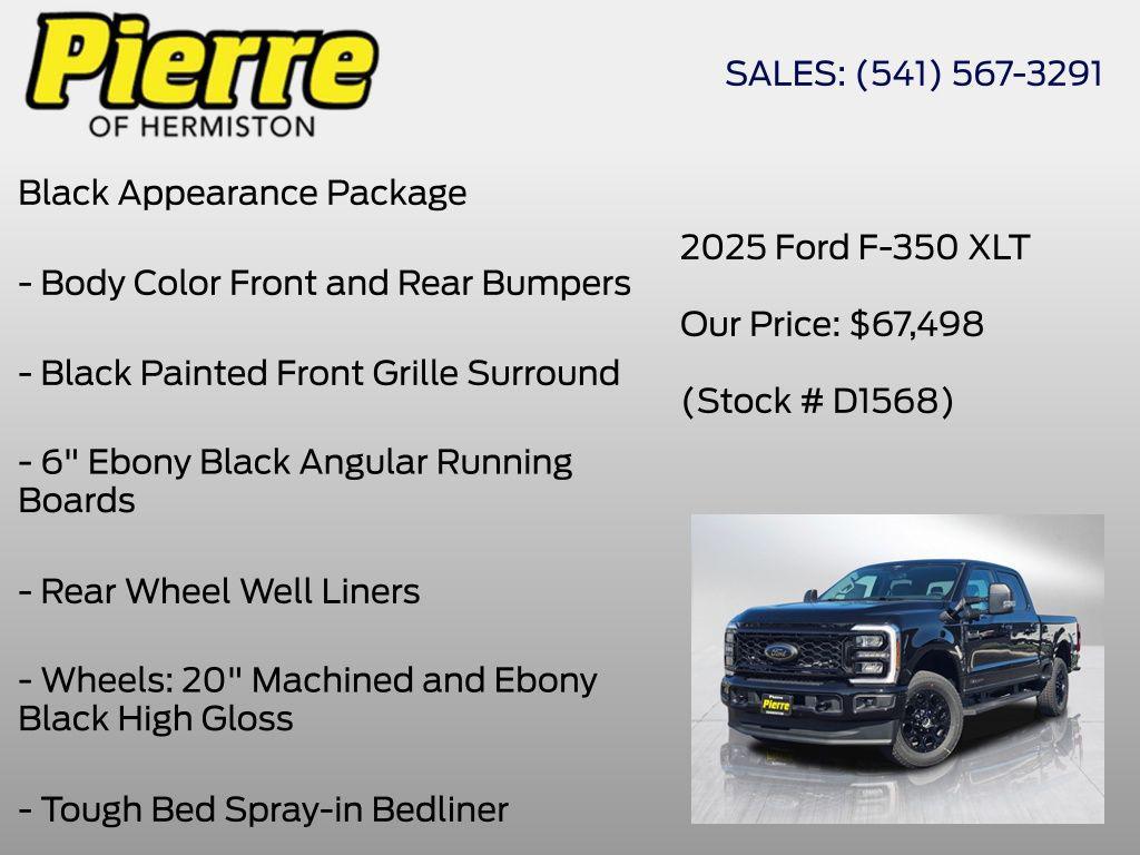 new 2025 Ford F-350 car, priced at $71,998