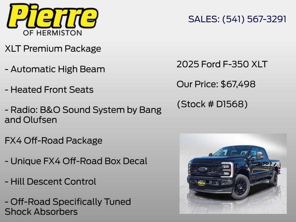 new 2025 Ford F-350 car, priced at $71,998