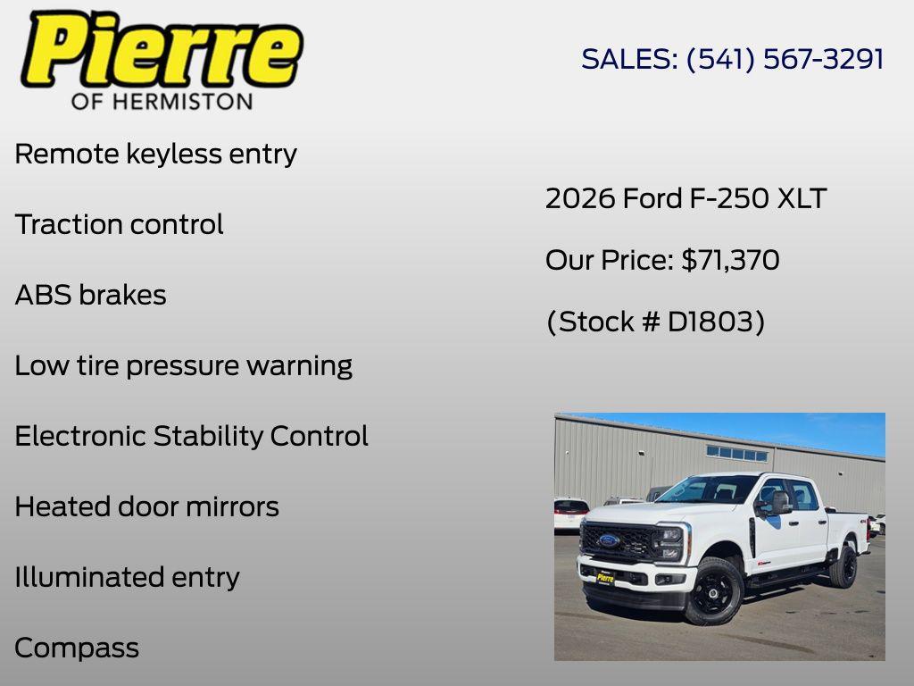 new 2026 Ford F-250 car, priced at $71,370