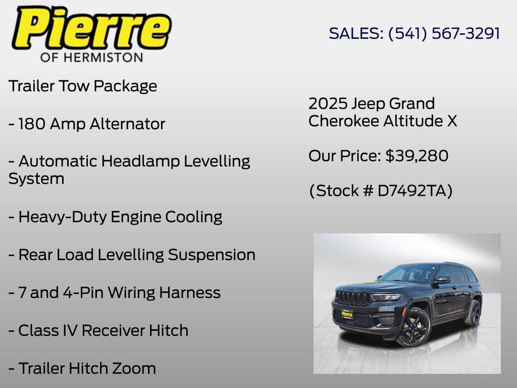 used 2025 Jeep Grand Cherokee car, priced at $39,280