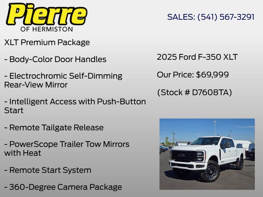 used 2025 Ford F-350 car, priced at $69,320