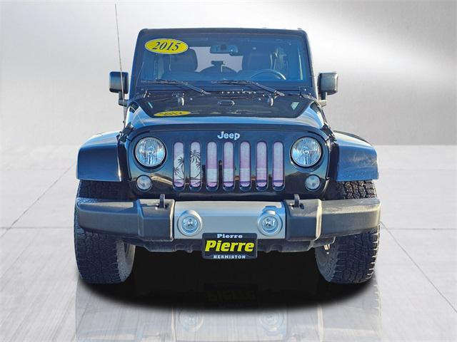 used 2015 Jeep Wrangler Unlimited car, priced at $18,999