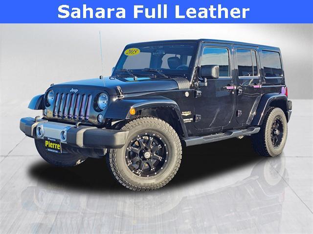 used 2015 Jeep Wrangler Unlimited car, priced at $20,888