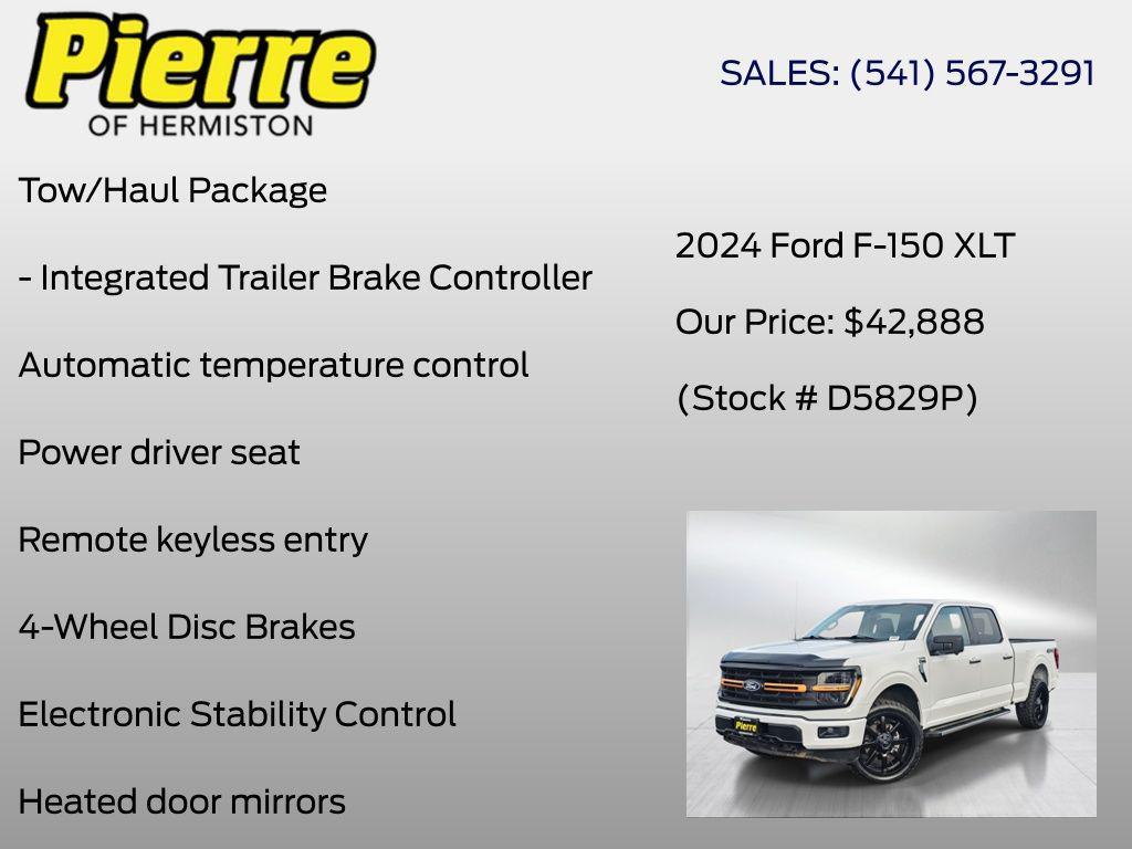 used 2024 Ford F-150 car, priced at $43,571