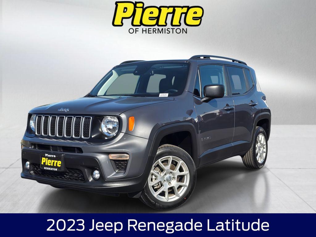 used 2023 Jeep Renegade car, priced at $19,214