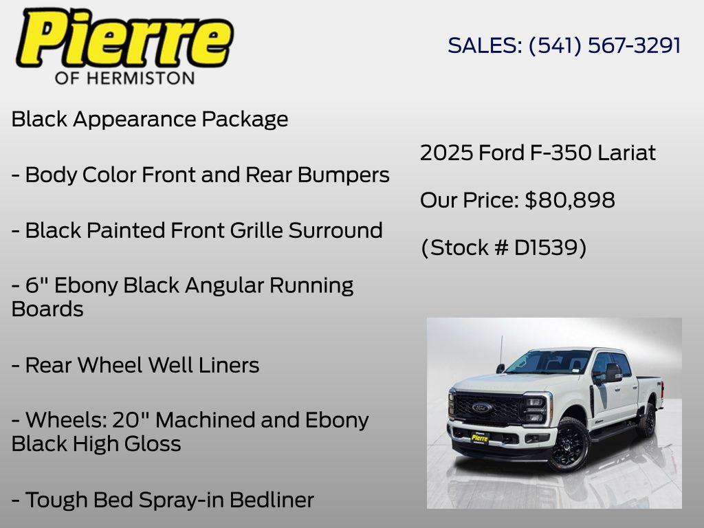 new 2025 Ford F-350 car, priced at $82,898