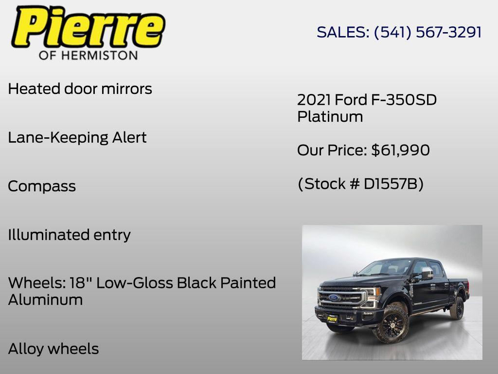 used 2021 Ford F-350 car, priced at $61,990