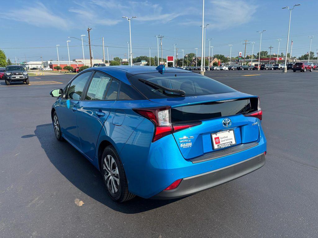 2021 Electric Storm Blue Toyota Prius
