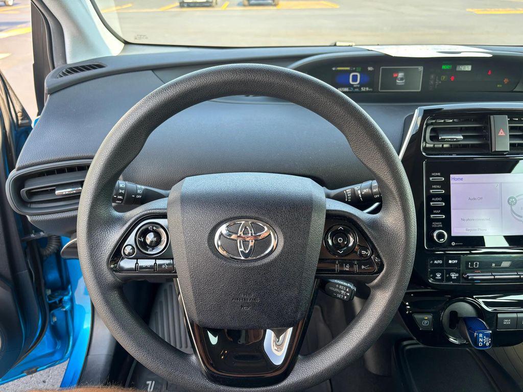 2021 Electric Storm Blue Toyota Prius