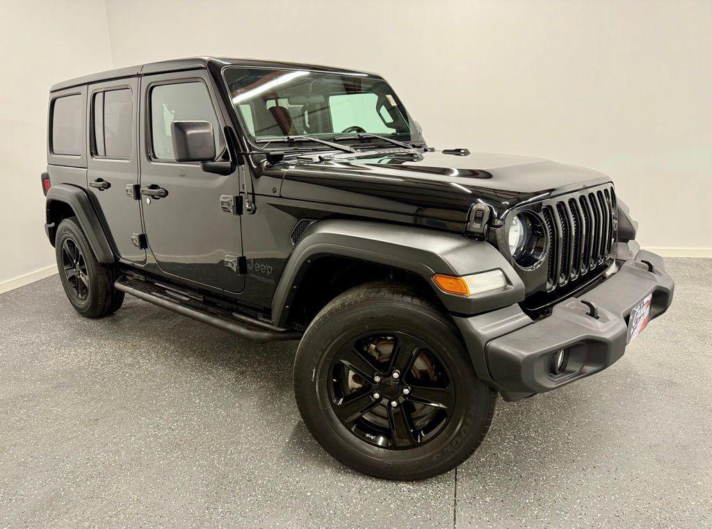 used 2021 Jeep Wrangler Unlimited car, priced at $29,974