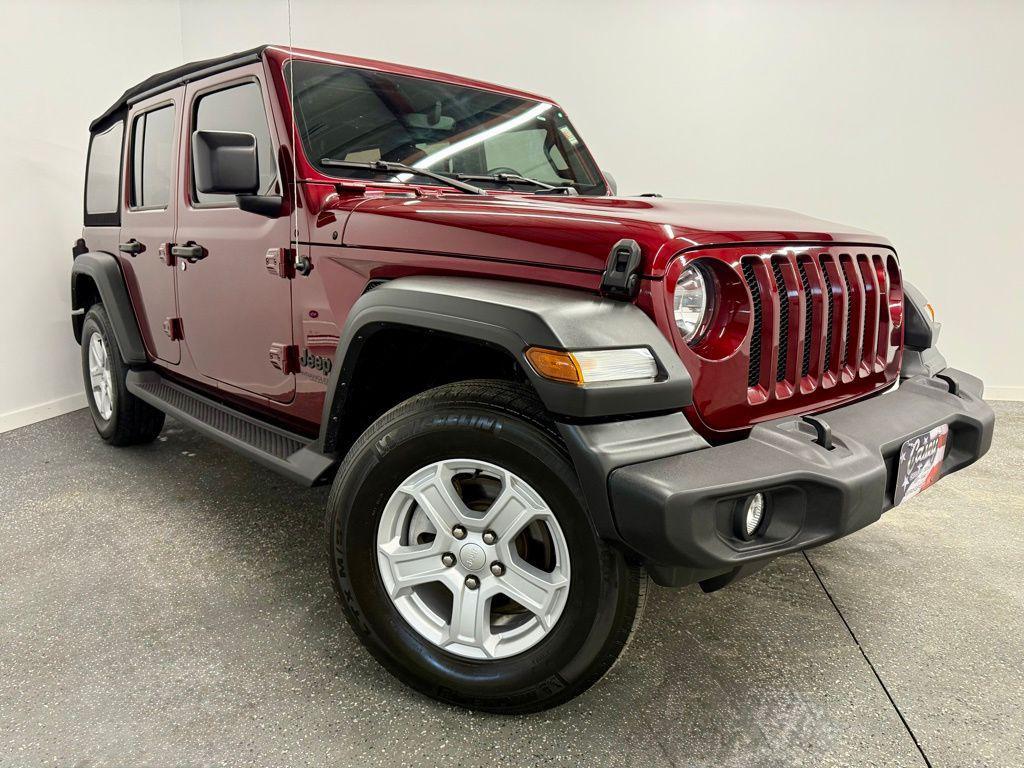 used 2022 Jeep Wrangler Unlimited car, priced at $28,974