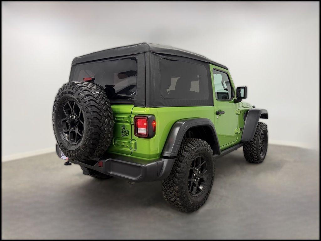 used 2025 Jeep Wrangler car, priced at $28,974