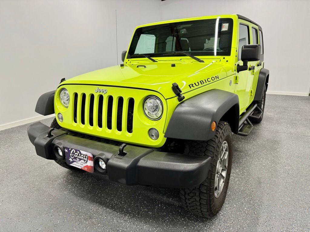used 2017 Jeep Wrangler Unlimited car, priced at $17,574