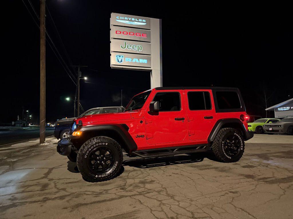 used 2021 Jeep Wrangler car, priced at $25,974
