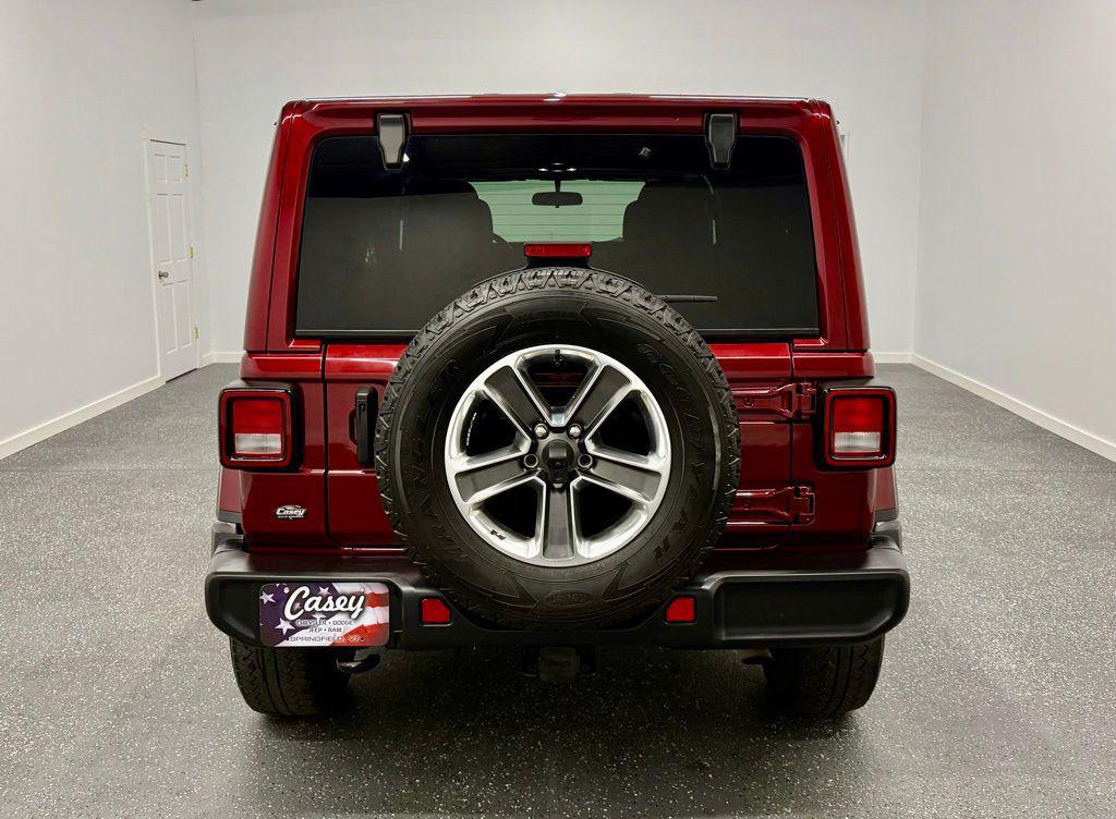 used 2021 Jeep Wrangler Unlimited car, priced at $28,974