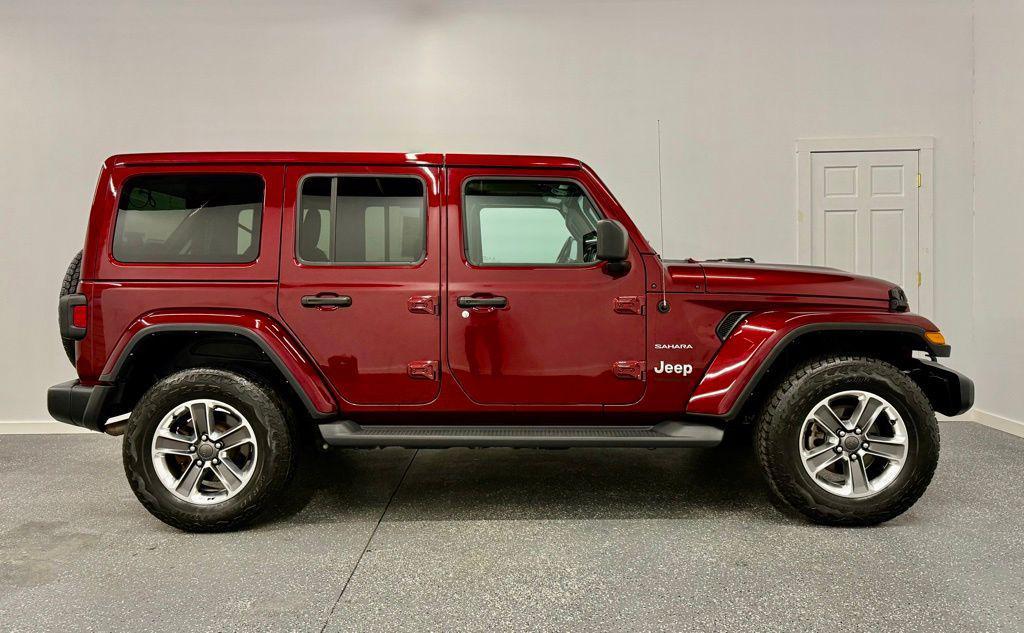 used 2021 Jeep Wrangler Unlimited car, priced at $28,974