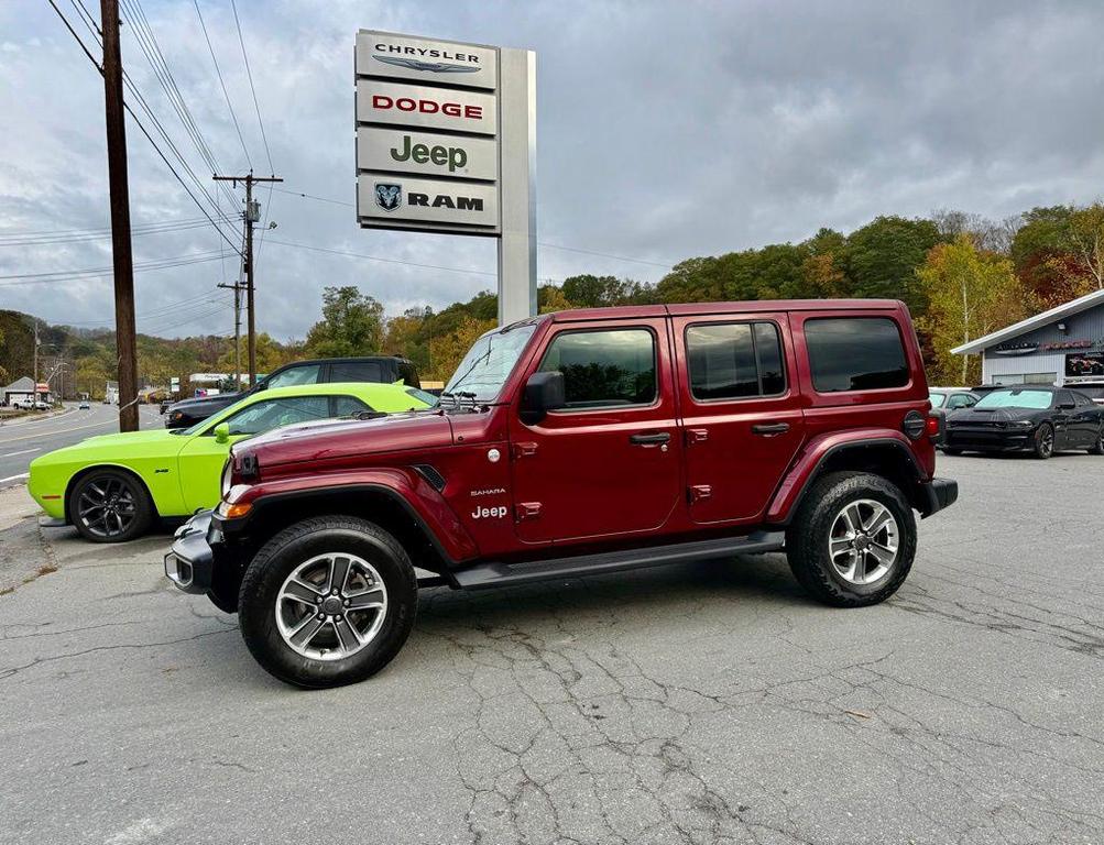 used 2021 Jeep Wrangler Unlimited car, priced at $28,974