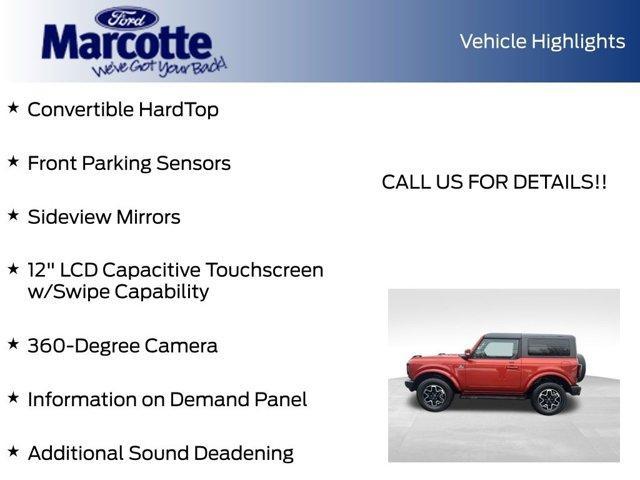 used 2023 Ford Bronco car, priced at $39,403