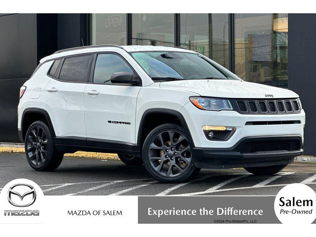 used 2021 Jeep Compass car, priced at $18,999