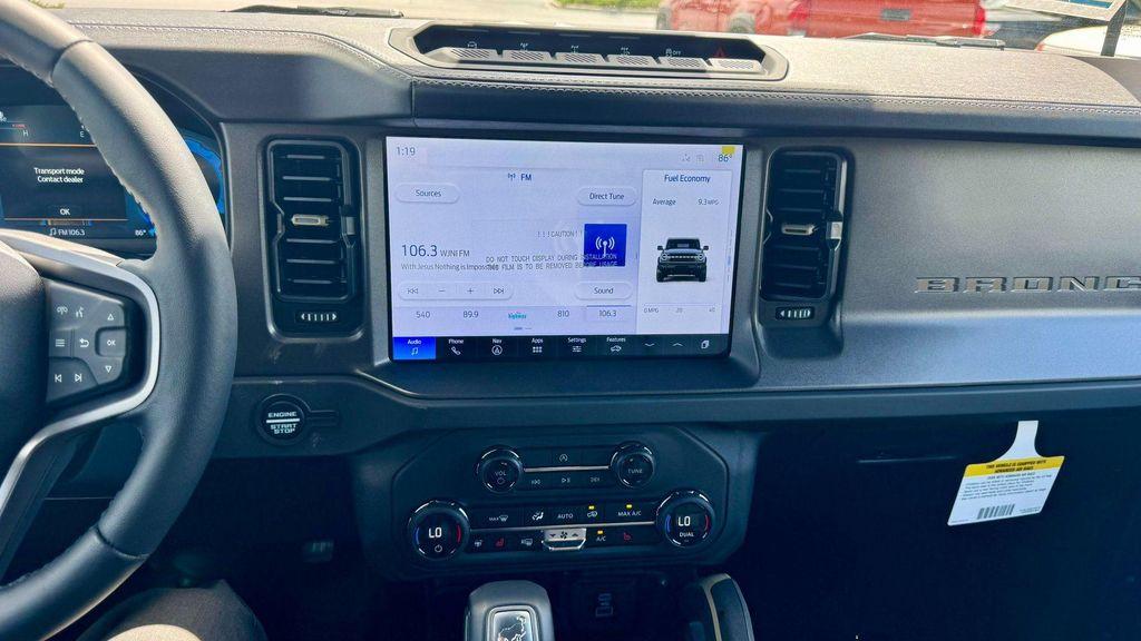 new 2025 Ford Bronco car, priced at $58,257