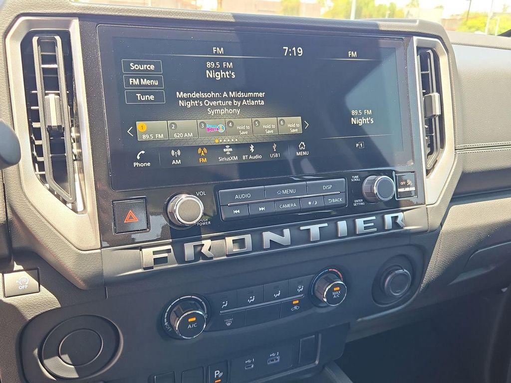new 2025 Nissan Frontier car, priced at $37,095
