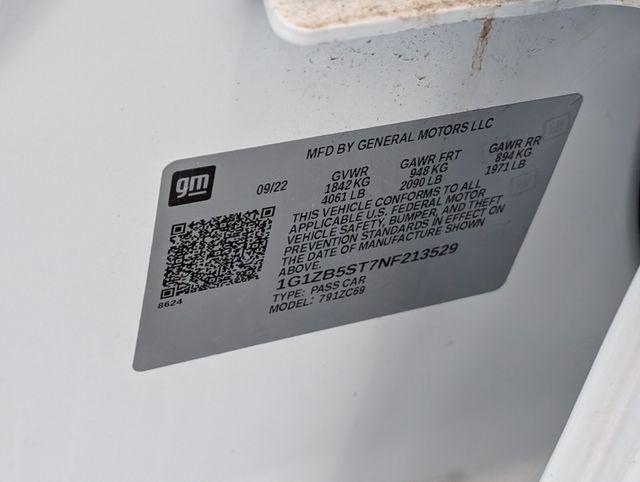 used 2022 Chevrolet Malibu car, priced at $15,500