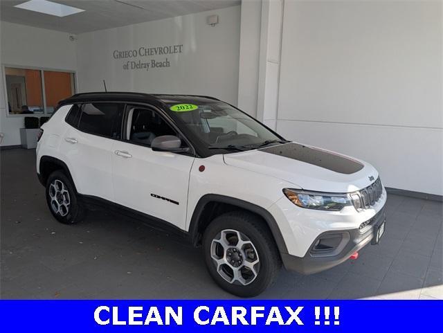 used 2022 Jeep Compass car, priced at $13,000