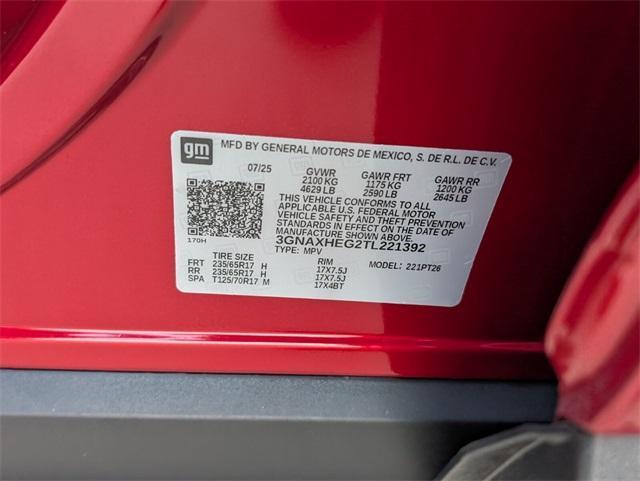 new 2026 Chevrolet Equinox car, priced at $24,985