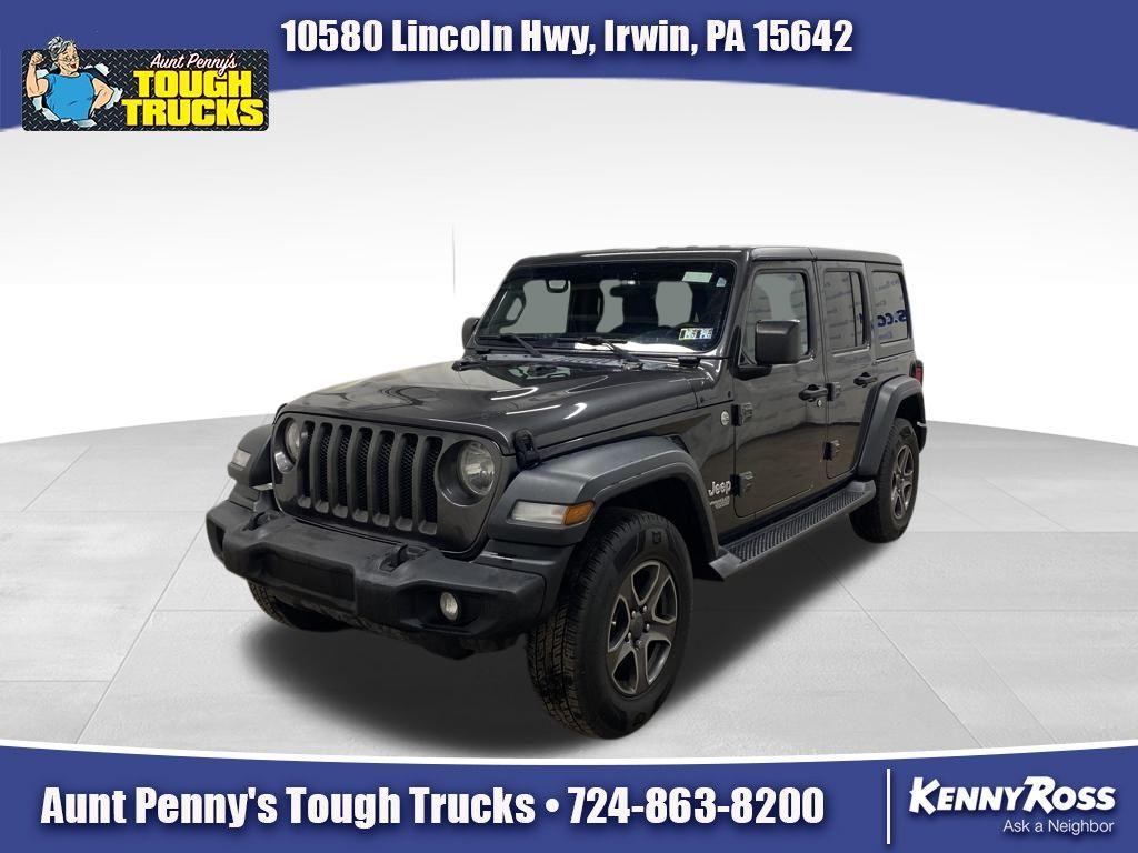 used 2018 Jeep Wrangler Unlimited car, priced at $15,900