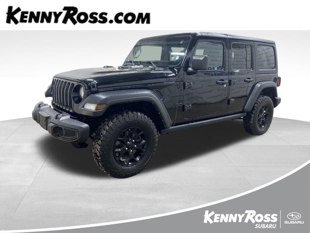 used 2022 Jeep Wrangler Unlimited car, priced at $31,300