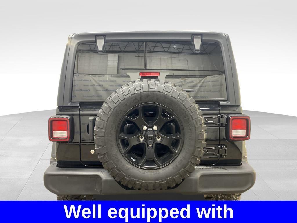 used 2022 Jeep Wrangler Unlimited car, priced at $31,300