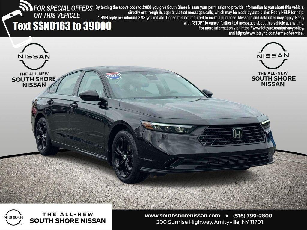used 2025 Honda Accord car, priced at $24,985