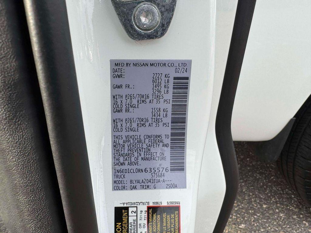 used 2024 Nissan Frontier car, priced at $21,815