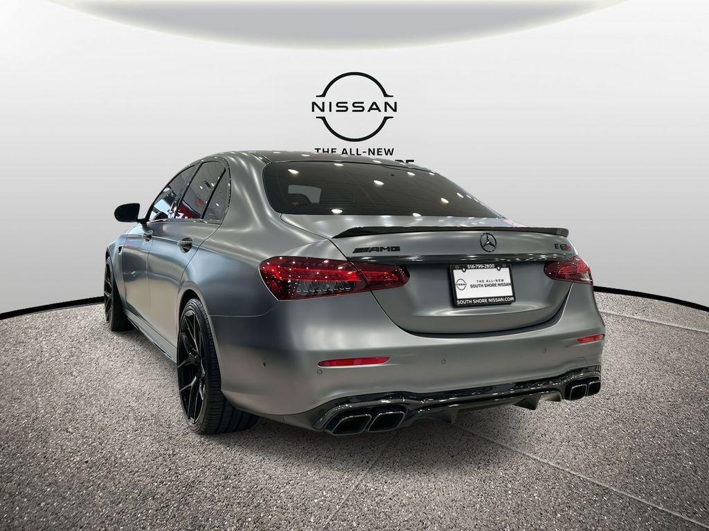used 2023 Mercedes-Benz AMG E 63 car, priced at $109,995