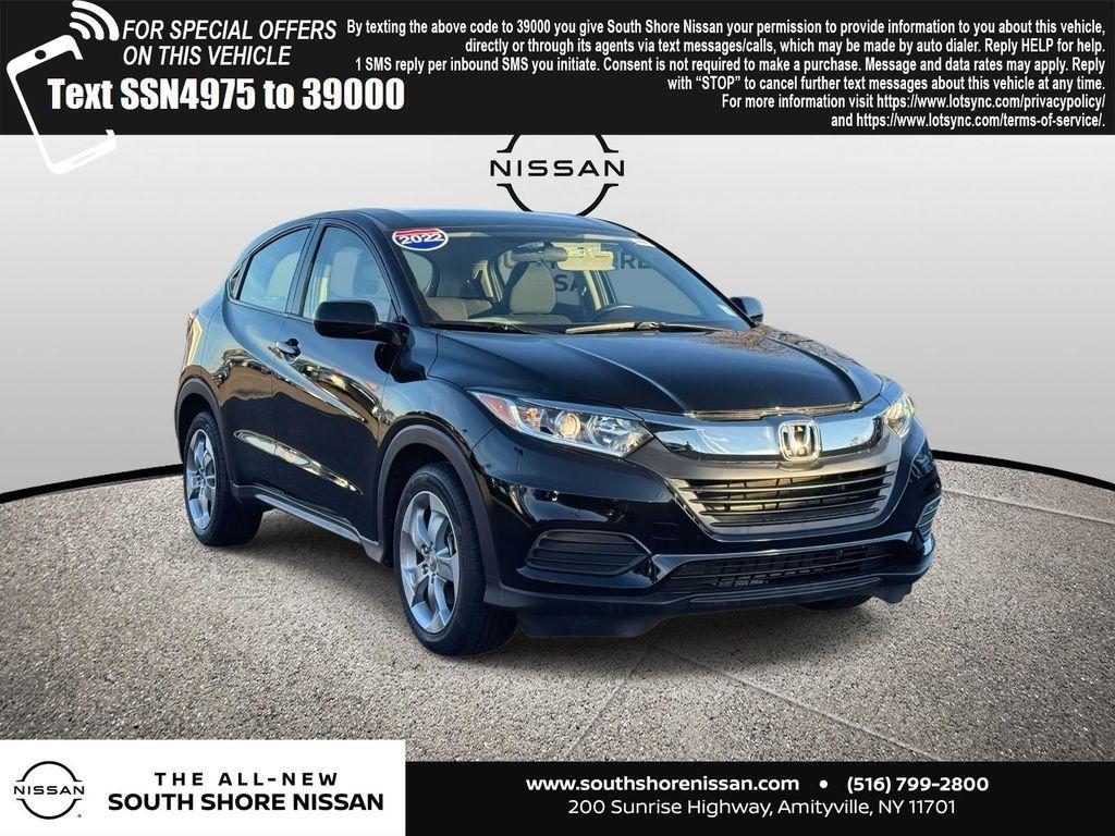 used 2022 Honda HR-V car, priced at $18,295