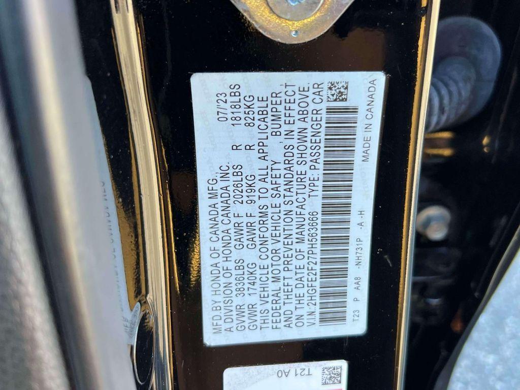 used 2023 Honda Civic car, priced at $19,915