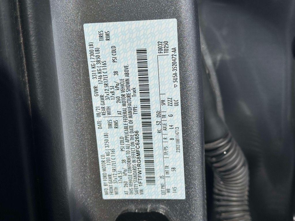 used 2021 Ford F-150 car, priced at $62,995