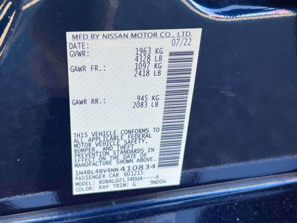 used 2022 Nissan Altima car, priced at $15,985