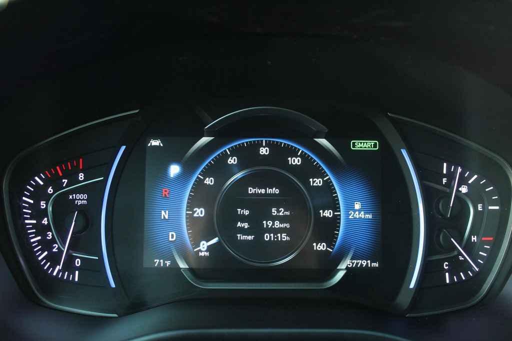 used 2019 Hyundai Santa Fe car, priced at $16,790