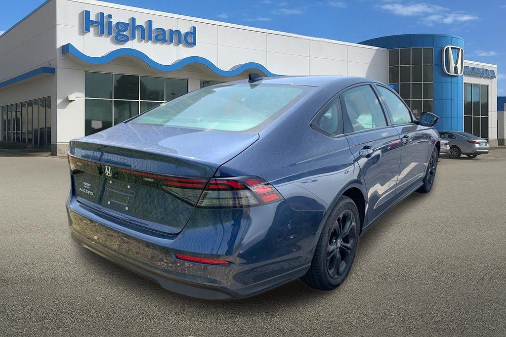 used 2025 Honda Accord car, priced at $29,478
