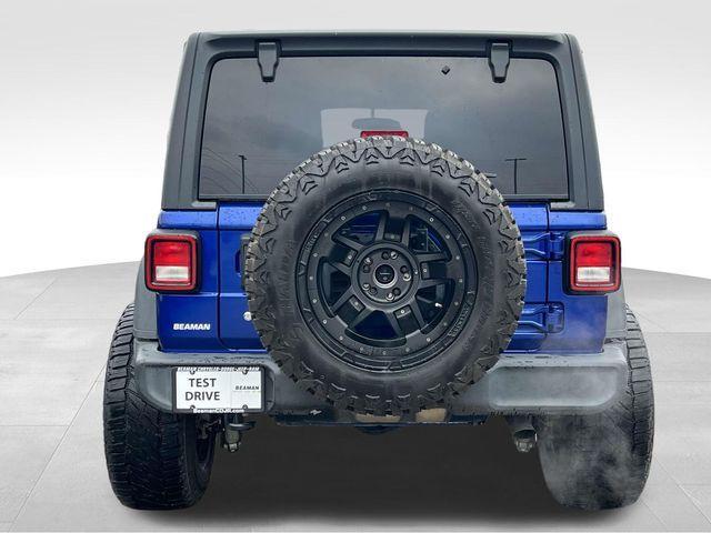 used 2018 Jeep Wrangler Unlimited car, priced at $18,553