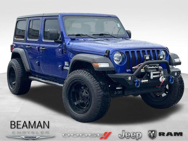 used 2018 Jeep Wrangler Unlimited car, priced at $18,553