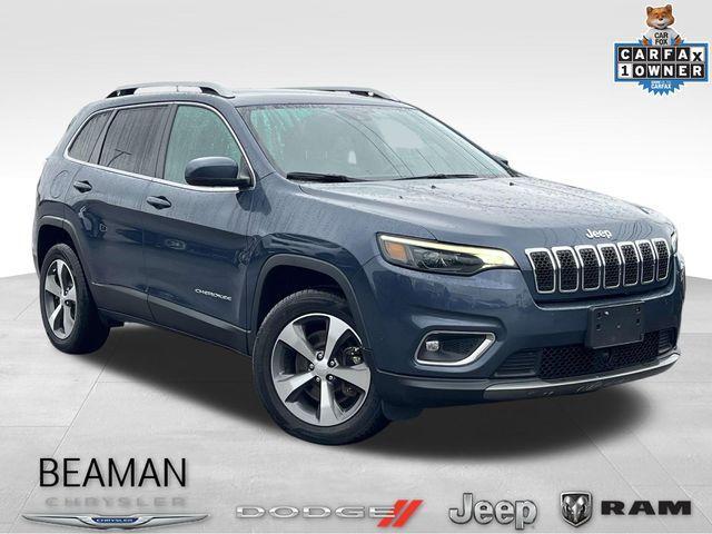 used 2021 Jeep Cherokee car, priced at $20,200