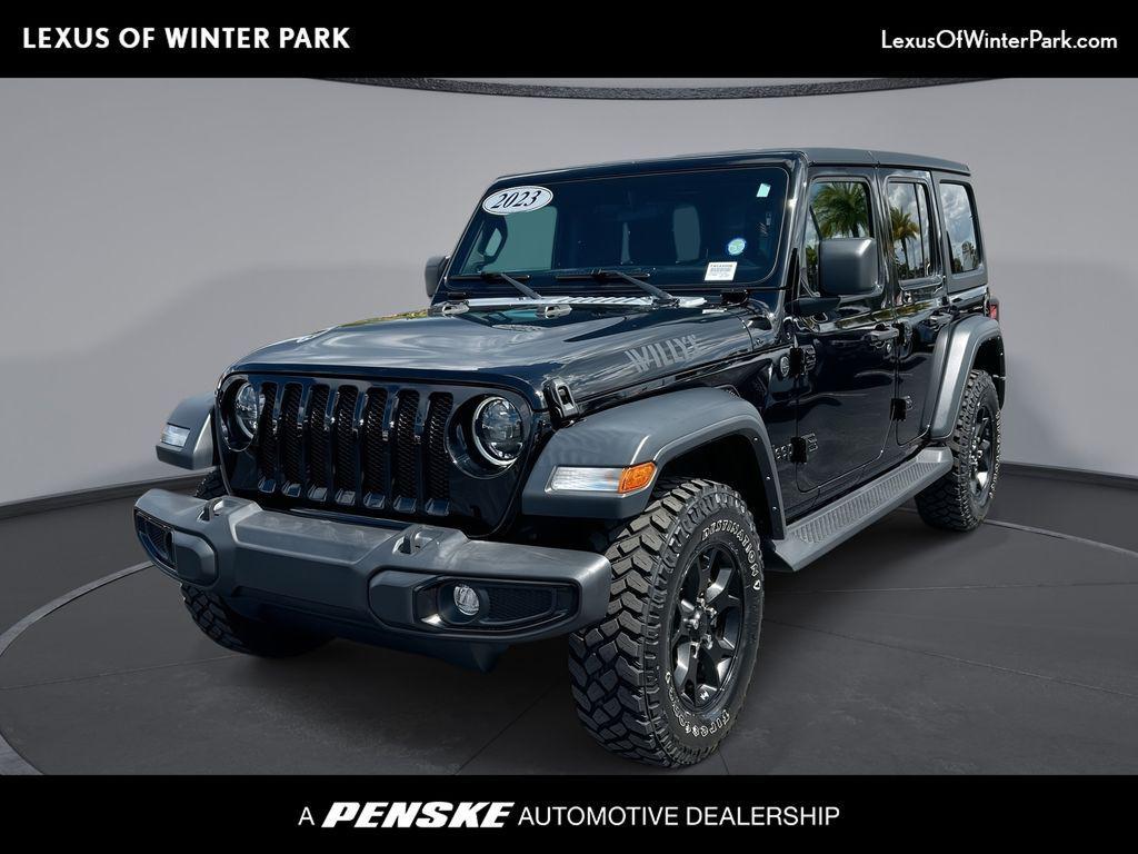 used 2023 Jeep Wrangler car, priced at $30,175
