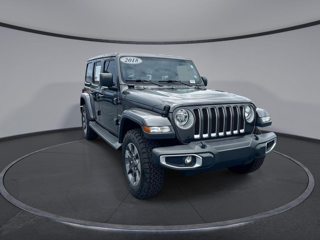 used 2018 Jeep Wrangler Unlimited car, priced at $22,677