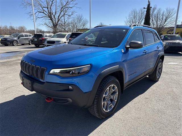 used 2020 Jeep Cherokee car, priced at $14,500