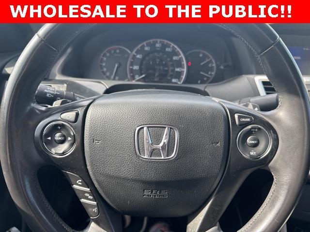 2015 Crystal Black Pearl Honda Accord