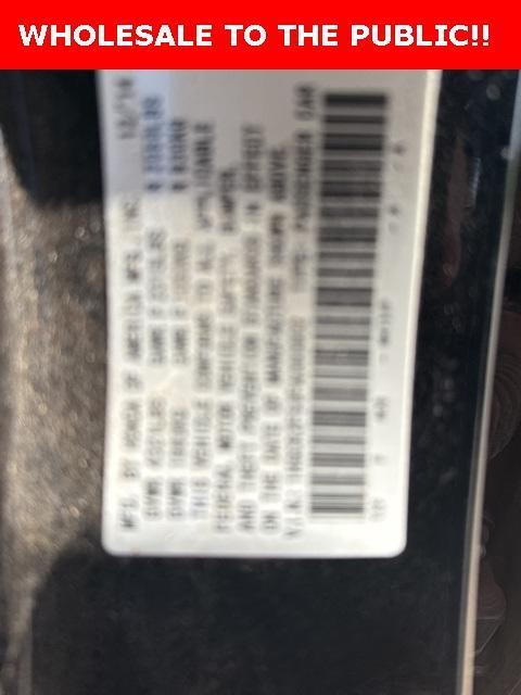 2015 Crystal Black Pearl Honda Accord