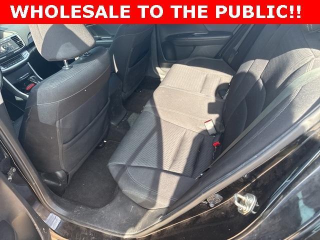 2015 Crystal Black Pearl Honda Accord