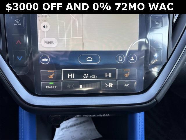 new 2025 Subaru WRX car, priced at $46,853